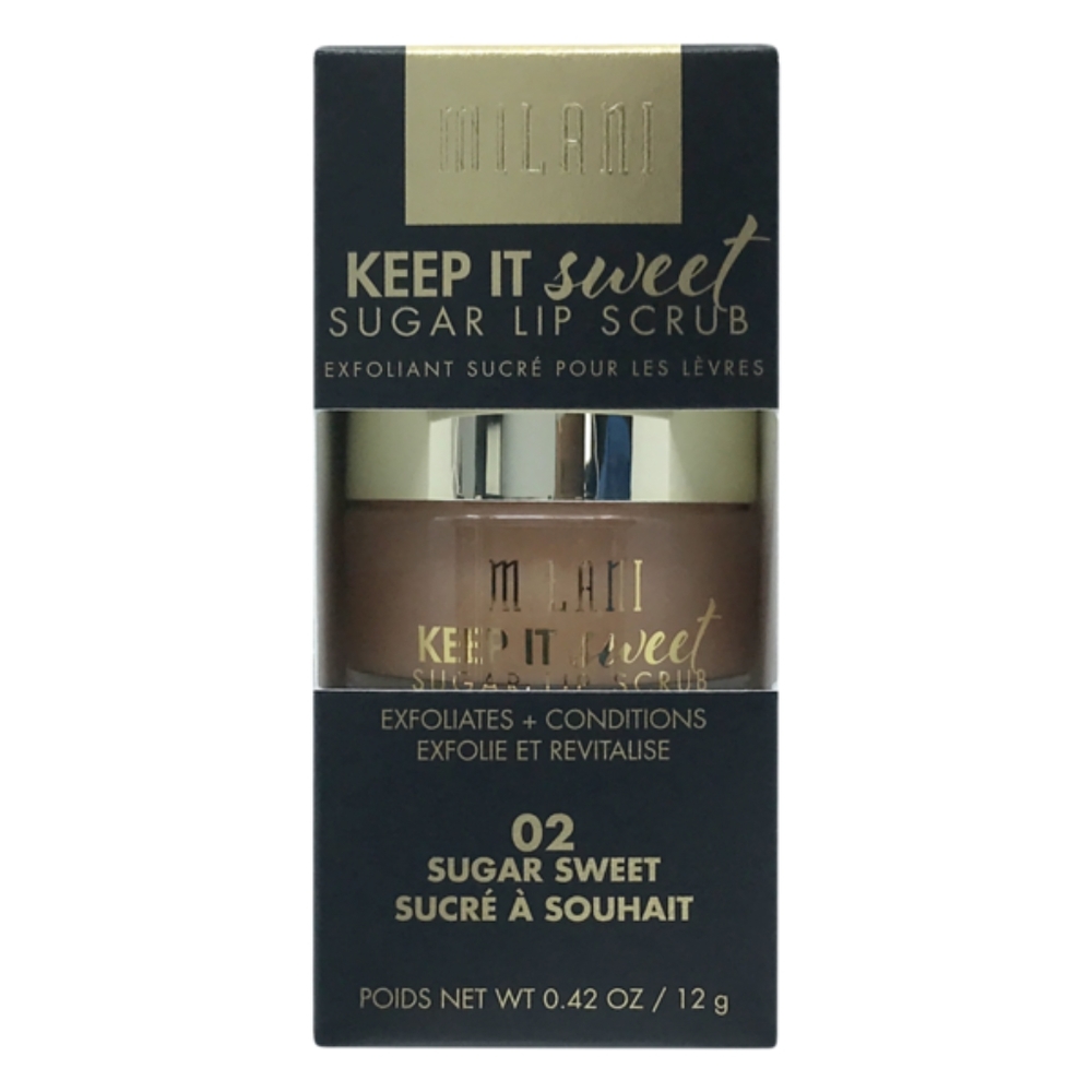 Milani Keep It SWEET Sugar Lip Scrub Treatment Balm Gloss